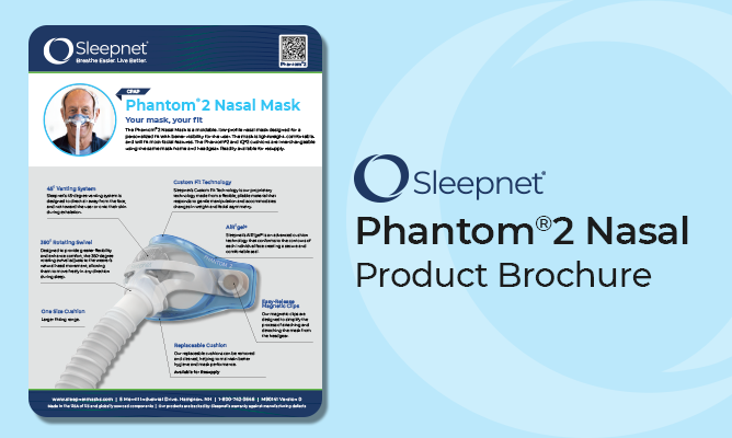 Sleepnet Phantom 2 Nasal Mask Product Brochure