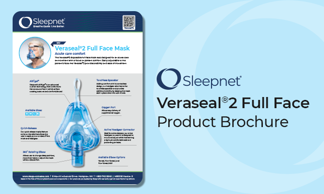 Sleepnet Veraseal 2 Full Face Mask Product Brochure