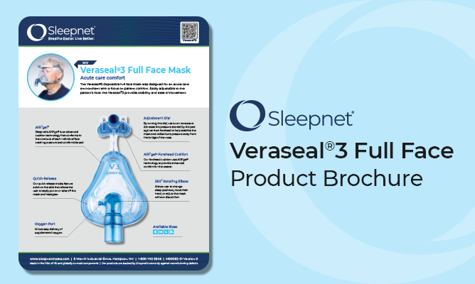 Sleepnet Veraseal 3 Full Face Mask Product Brochure