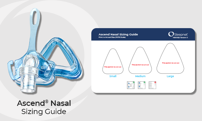 Sleepnet Ascend Nasal Mask Sizing Guide