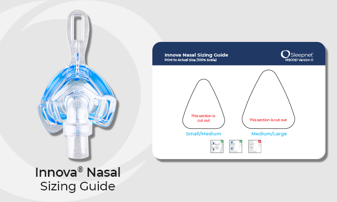 Sleepnet Innova Nasal Mask Sizing Guide