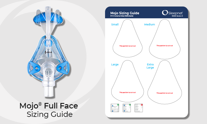 Sleepnet Mojo Full Face Mask Sizing Guide