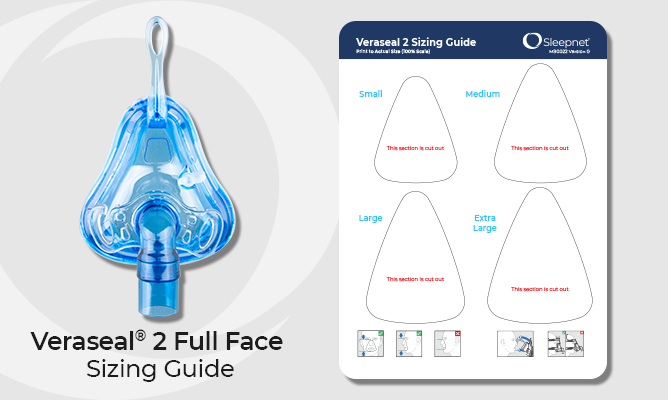 Sleepnet Veraseal 2 Full Face Mask Sizing Guide